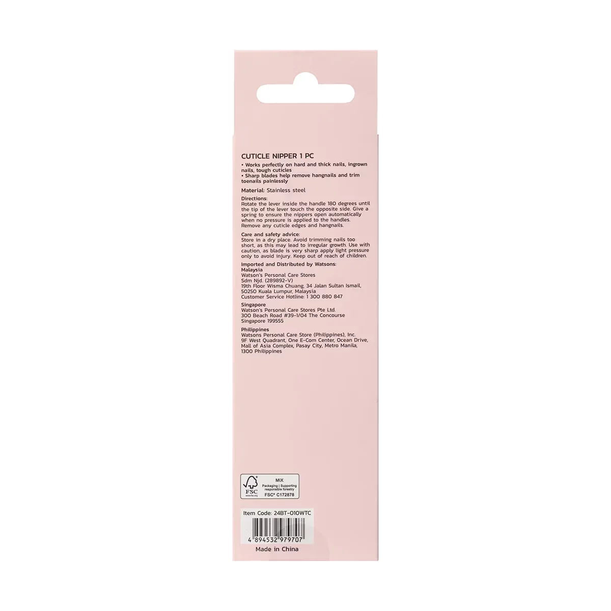 Watsons Nagelhautschneider