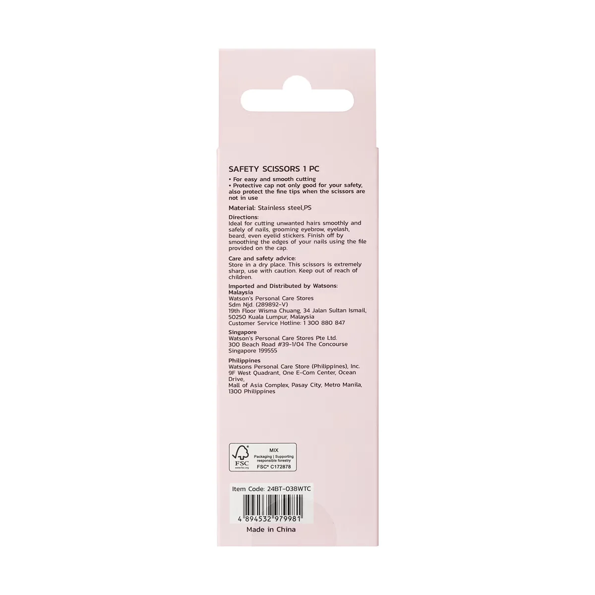 Maniküreschneider und Nagelfeile 2-in-1 von Watsons - Sicher &amp; Scharf
