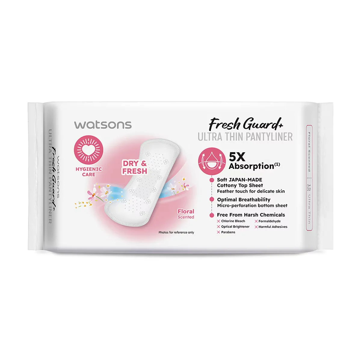 Прокладки ежедневные Ultra Thin Comfort Flower 40 шт от Pure'n Soft