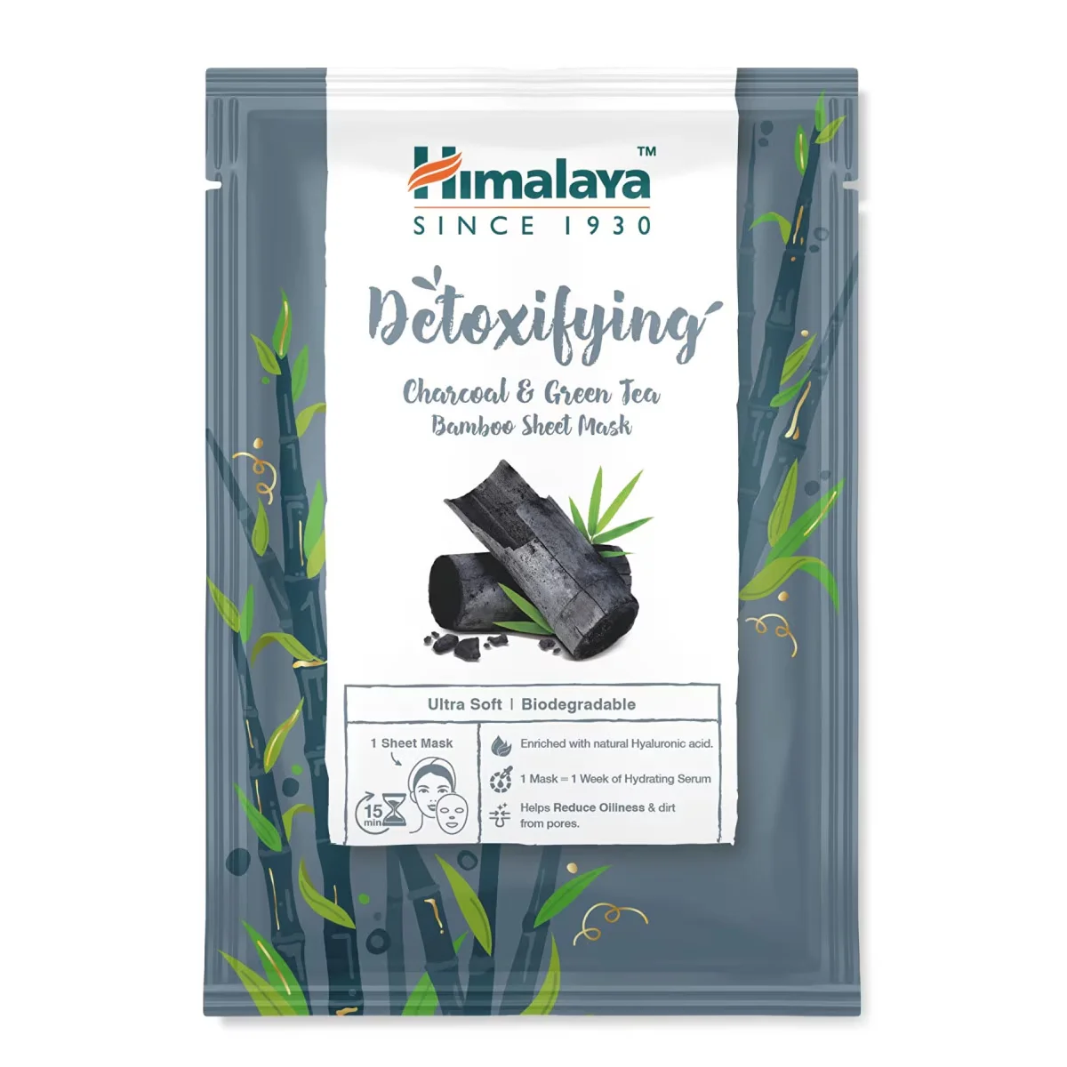 Himalaya قناع هيمالايا ديتوكس بالفحم والشاي الأخضر 30 مل