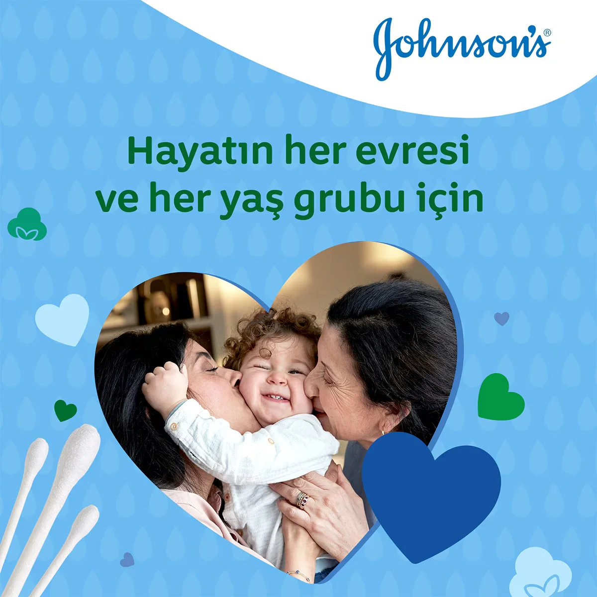 Johnson's مسحات أذن جونسون للأطفال 200 قطعة 200 قطعة
