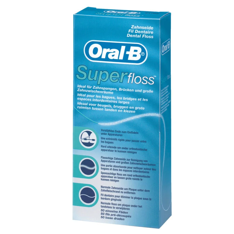 Oral-b Super Floss Dental Floss