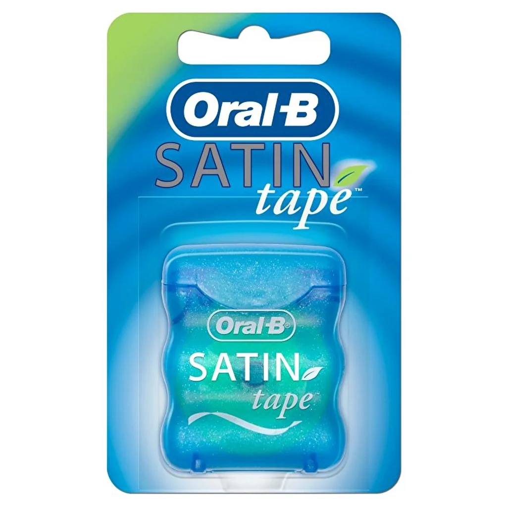 Oral-B Satin Tape Dental Floss That Gives A Feeling Of Freshness And Cleanliness 25 m
