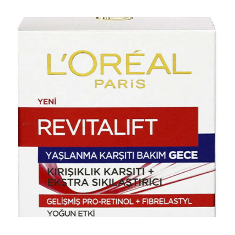 L'Oreal Paris كريم لوريال باريس ريفيتاليفت للعناية الليلية 50 مل