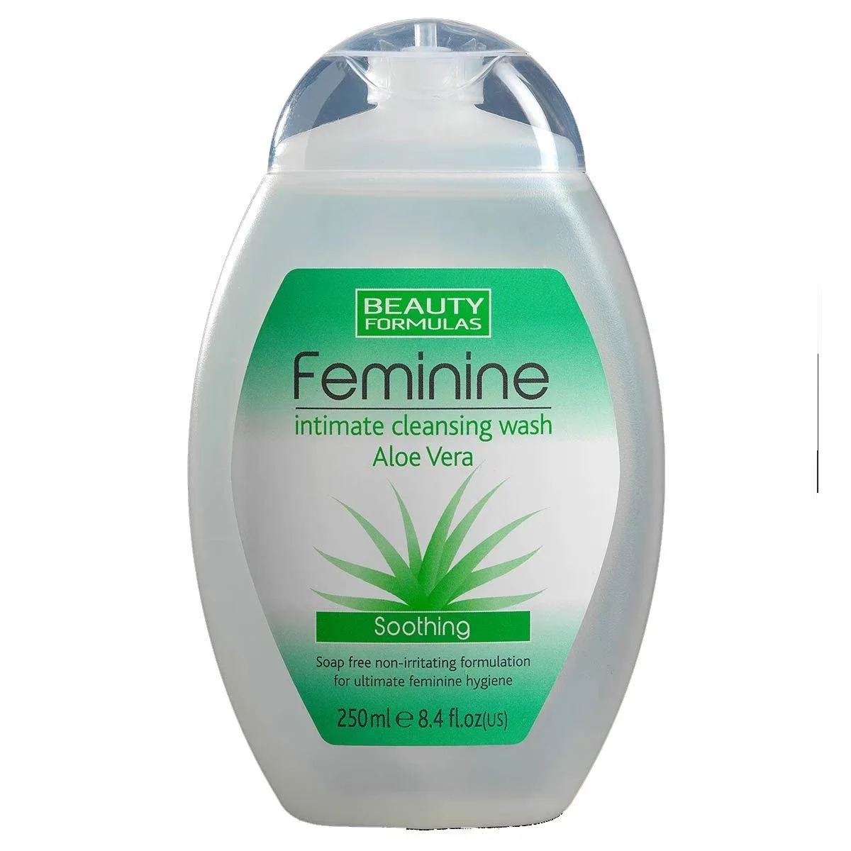 Очищающий гель для интимной гигиены с алоэ вера от Beauty Formulas