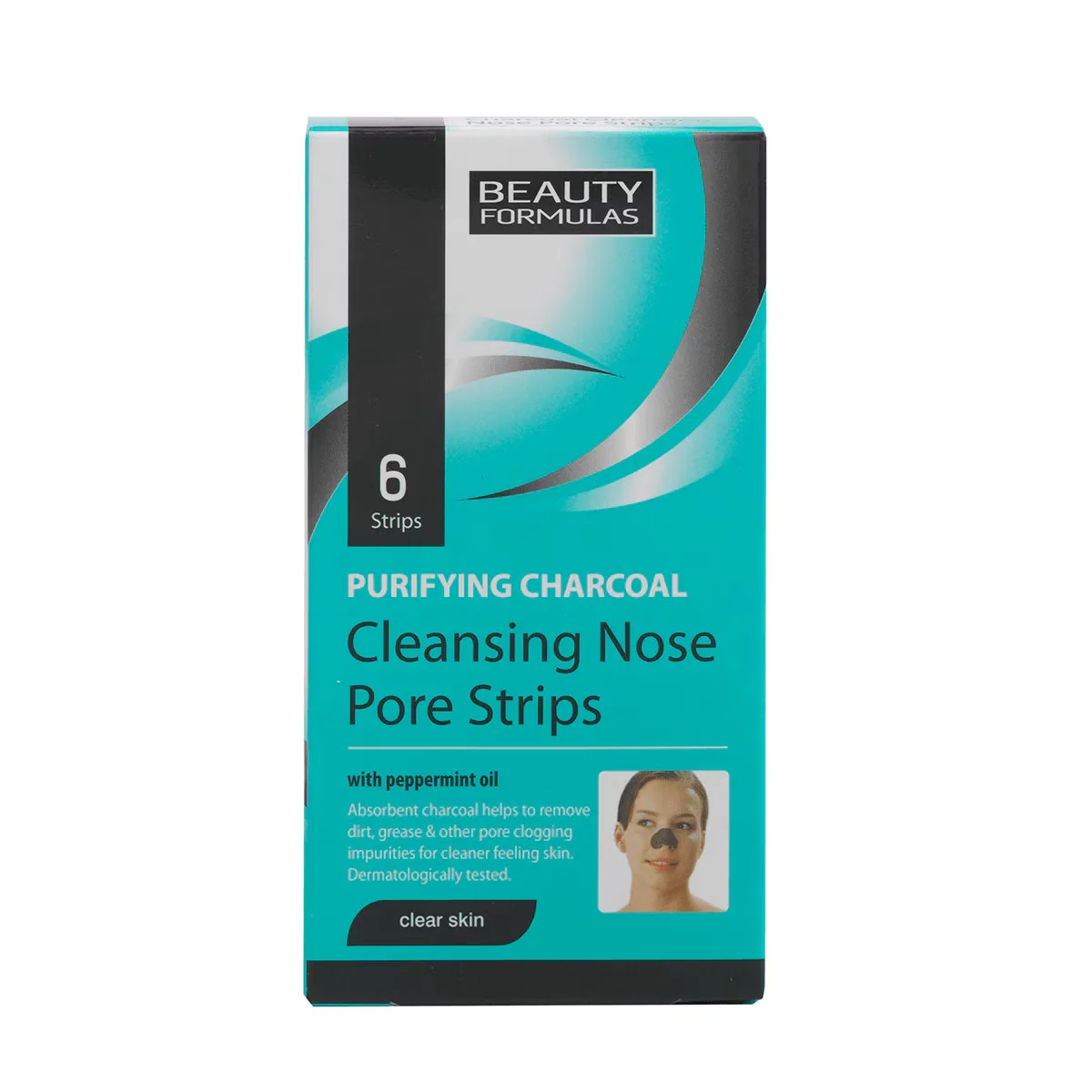 Beauty Formulas Charcoal Nose Strips 6 pcs