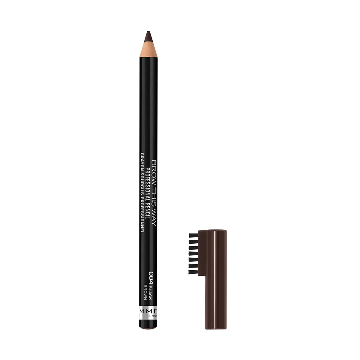 Rimmel London Professioneller Augenbrauenstift 004 - Schwarzbraun