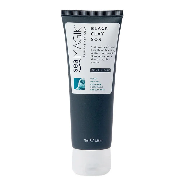 Dead Sea Spa Magik Black Clay Face Mud Mask 75 ml