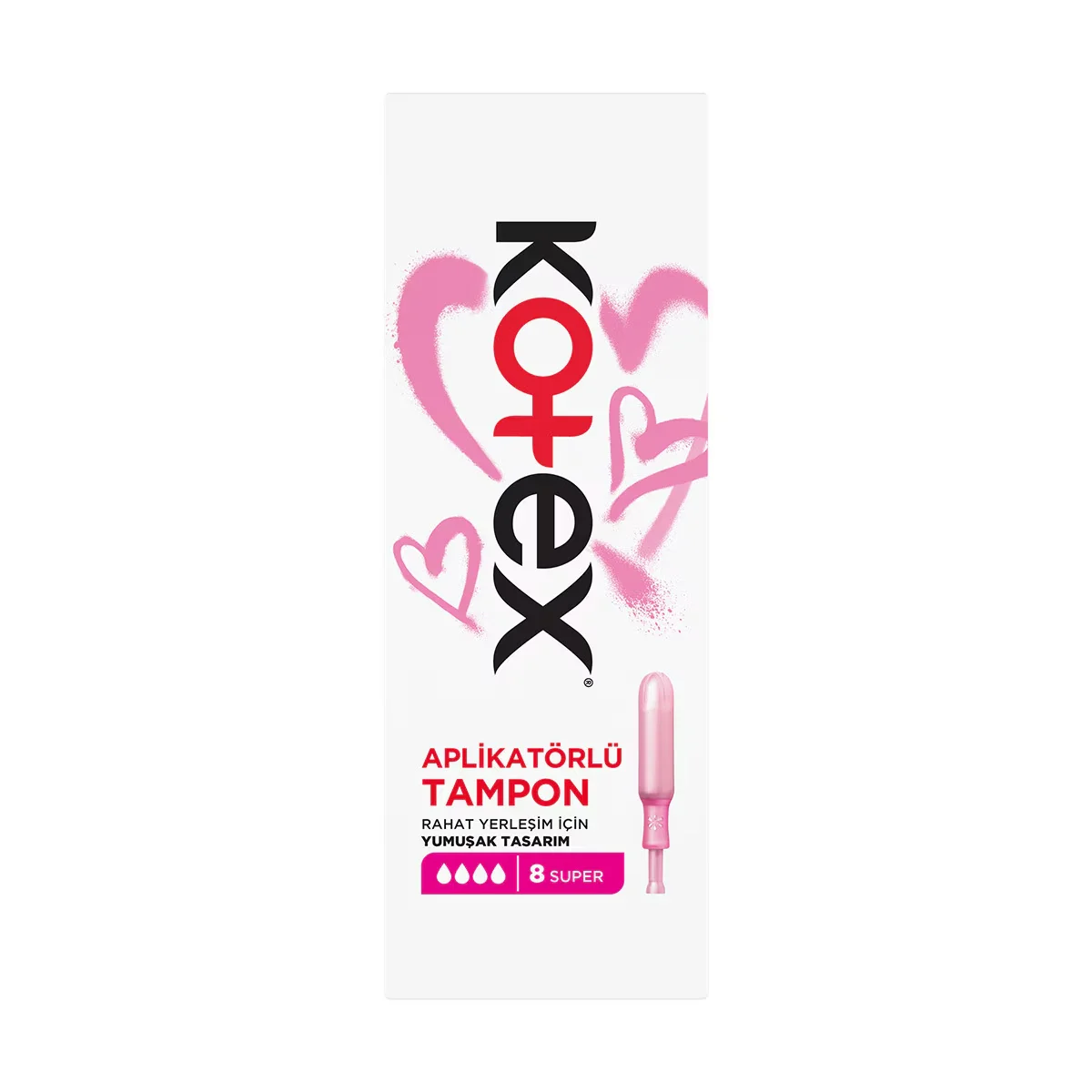 Kotex Applikator-Tampons - 8 Stück