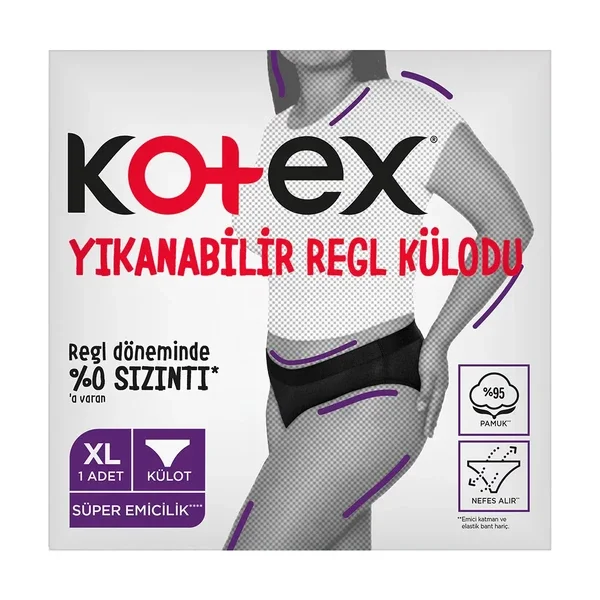 Kotex Washable Menstrual Panties Xl