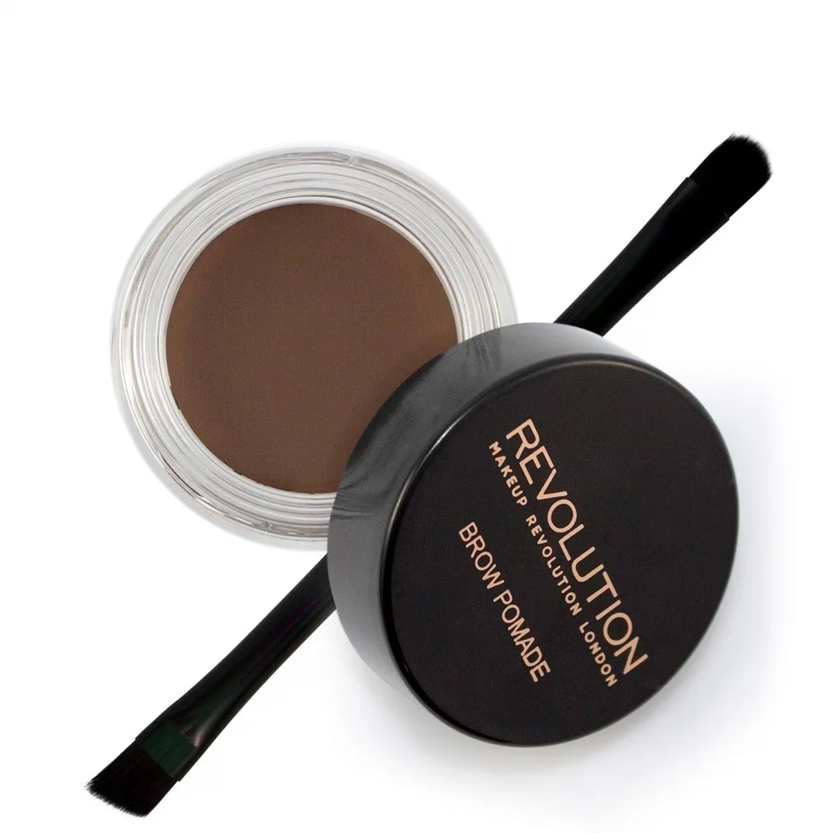 Revolution Brow Pomade Dark Brown Eyebrow Powder
