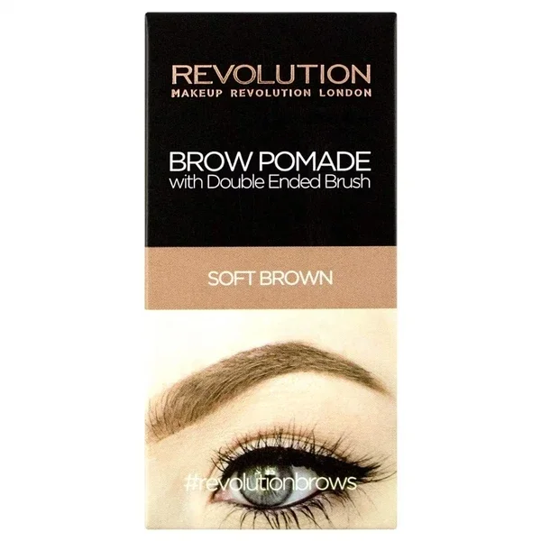 Revolution Brow Pomade Soft Brown Eyebrow Powder