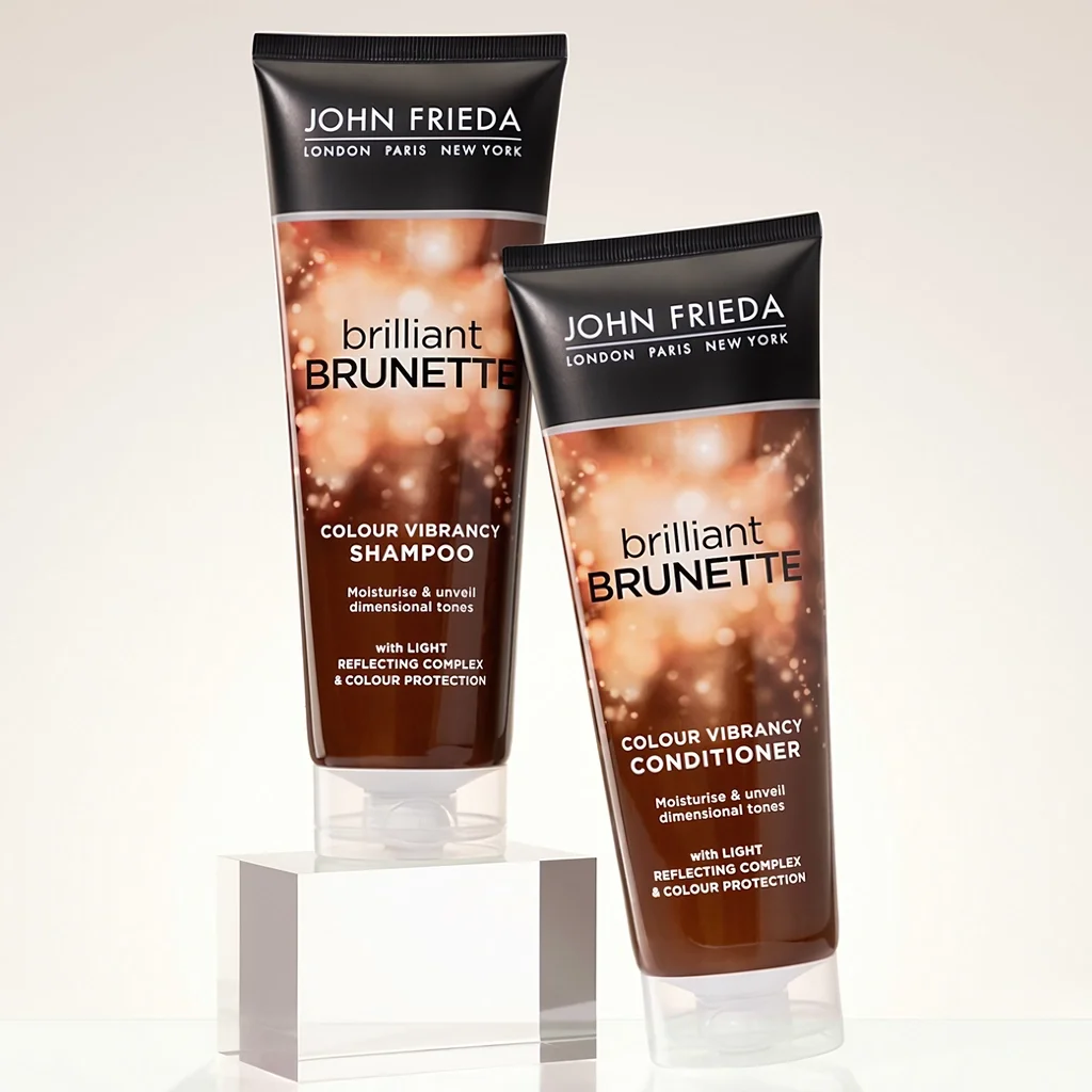 John Frieda Brilliant Brunette Color Vibrancy Shampoo 250 ml