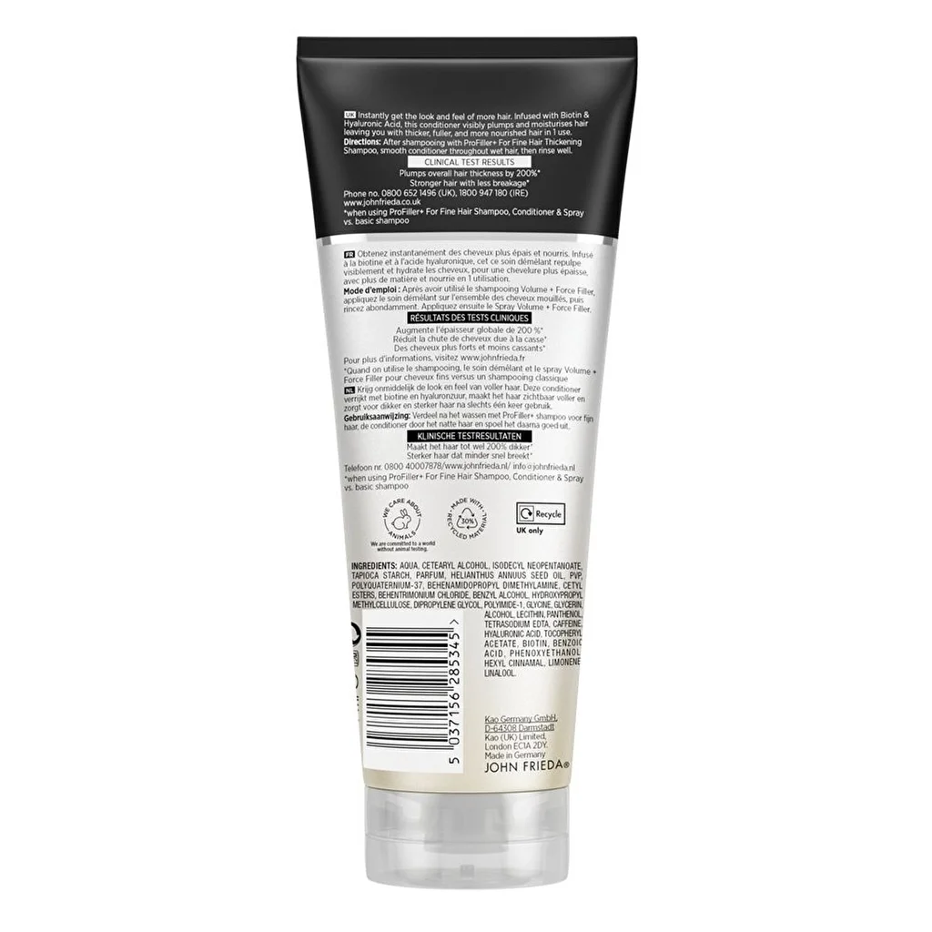 John Frieda Profiller+ Thickening Conditioner 250 ml