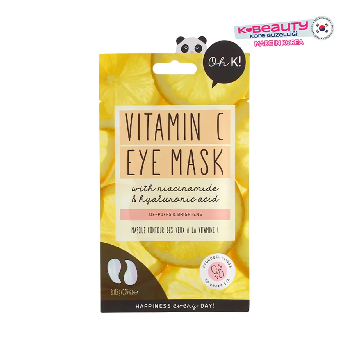 Oh K! Vitamin C Eye Mask 2 pcs