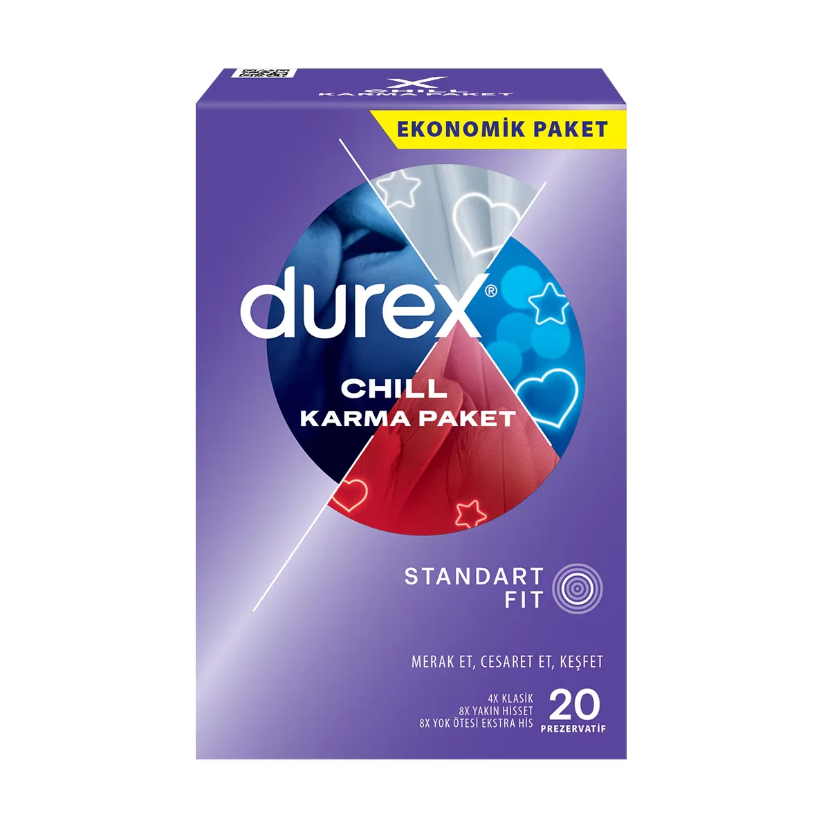 كوندوم دوركس تشيل 20 حبة Durex