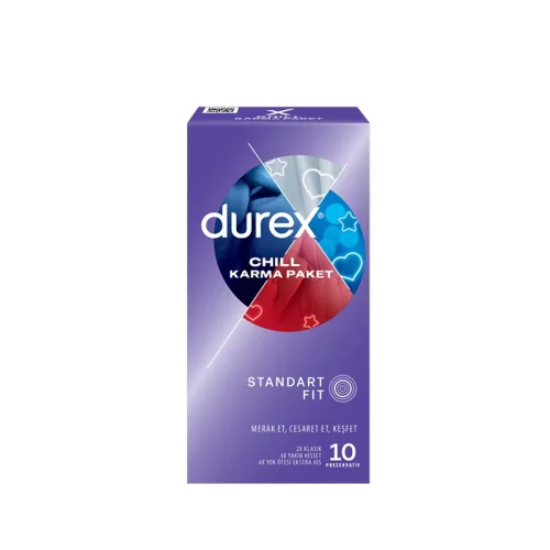 Durex Chill 10er-Pack Kondome