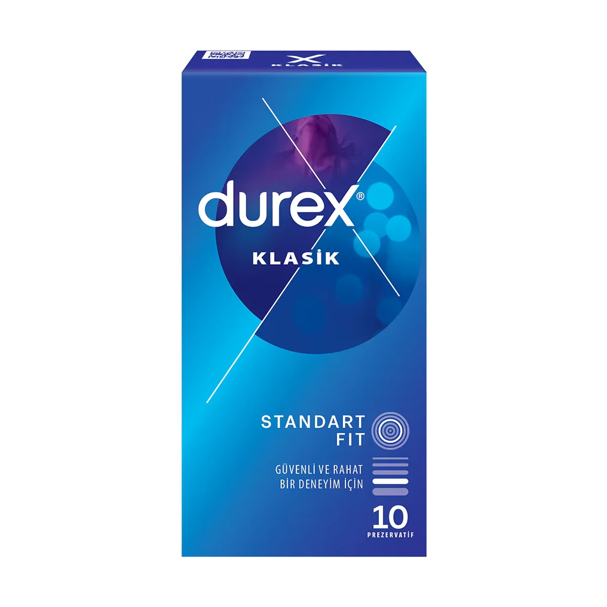 Durex Classic 10er-Pack Kondome - Sichere, Zuverlässige Schutz