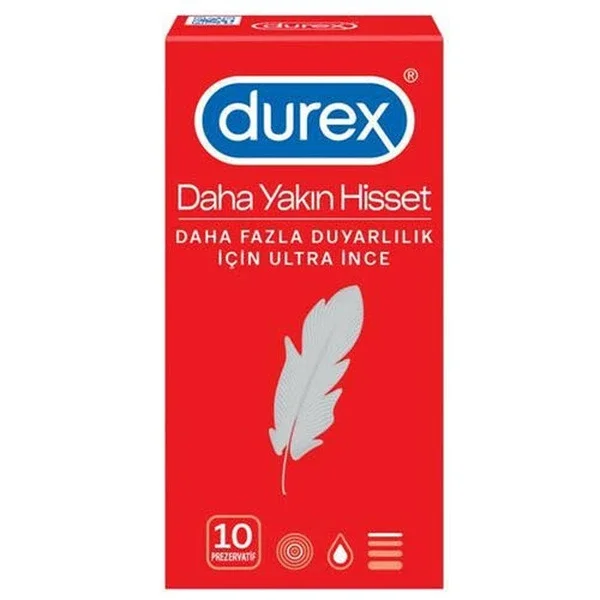 Durex Feel Closer 10 pack Condoms