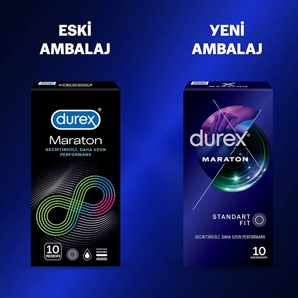 Durex Marathon Kondome - 10er Pack, Ultra-Dünn &amp; Langanhaltend