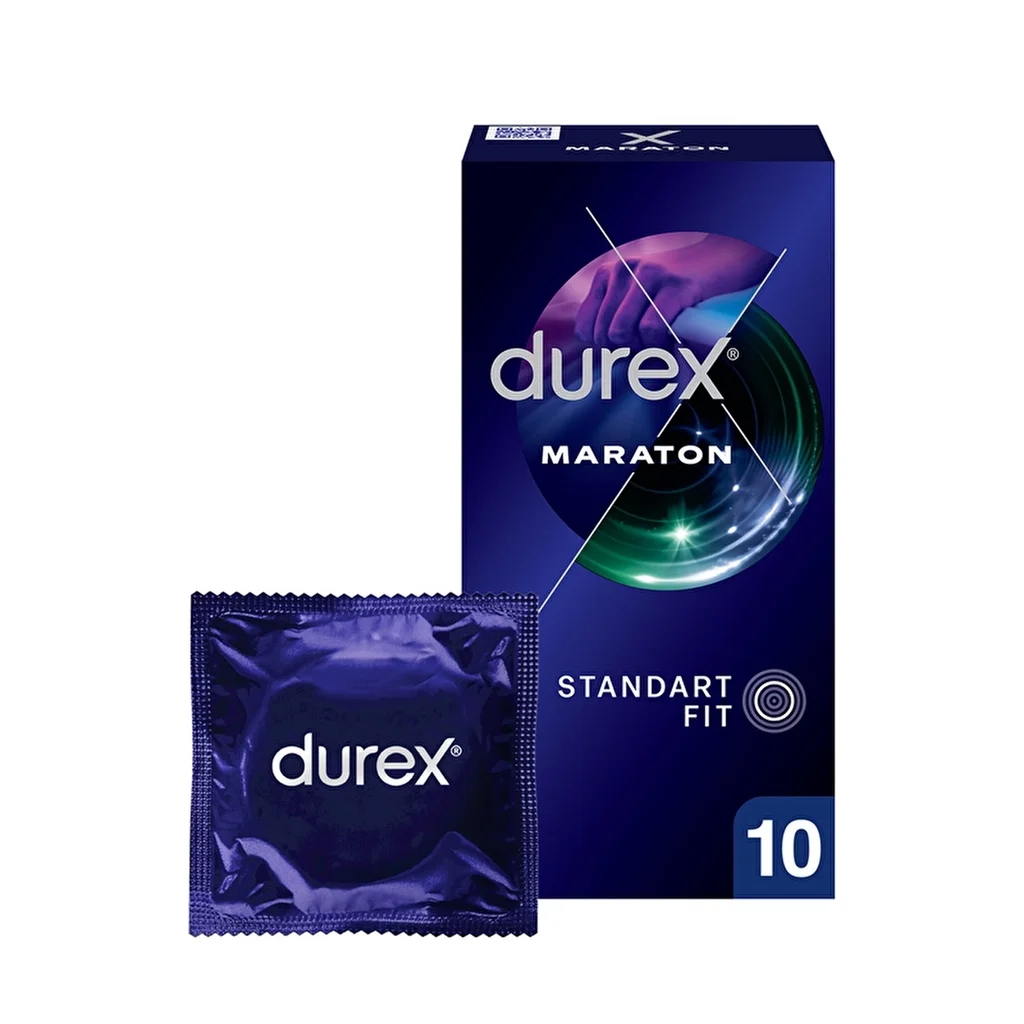 Durex Marathon Kondome - 10er Pack, Ultra-Dünn &amp; Langanhaltend
