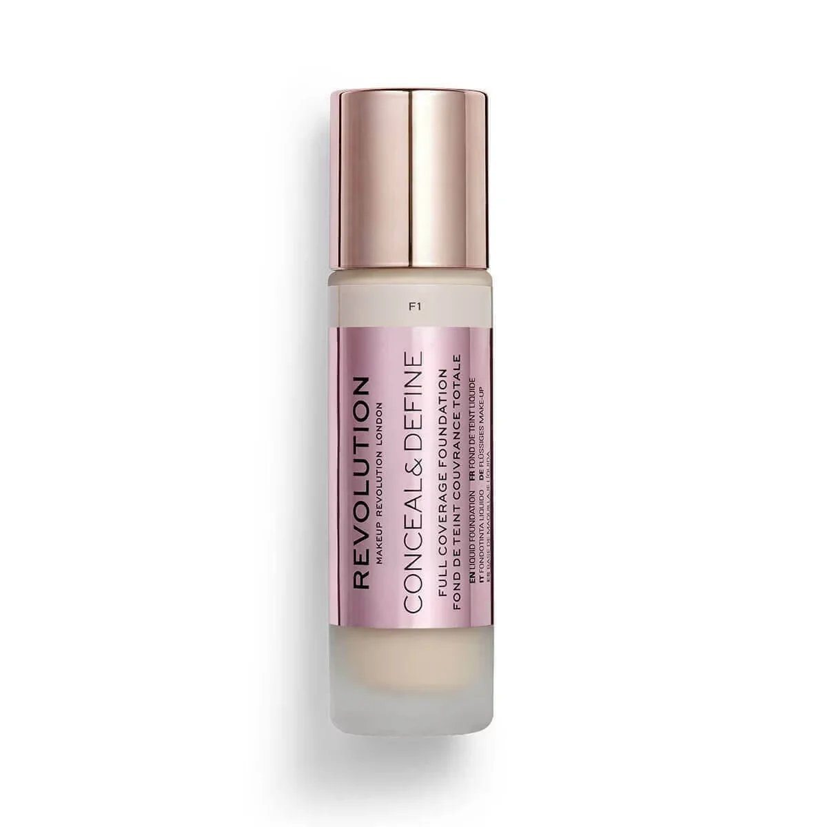 Revolution Conceal & Define Foundation F1