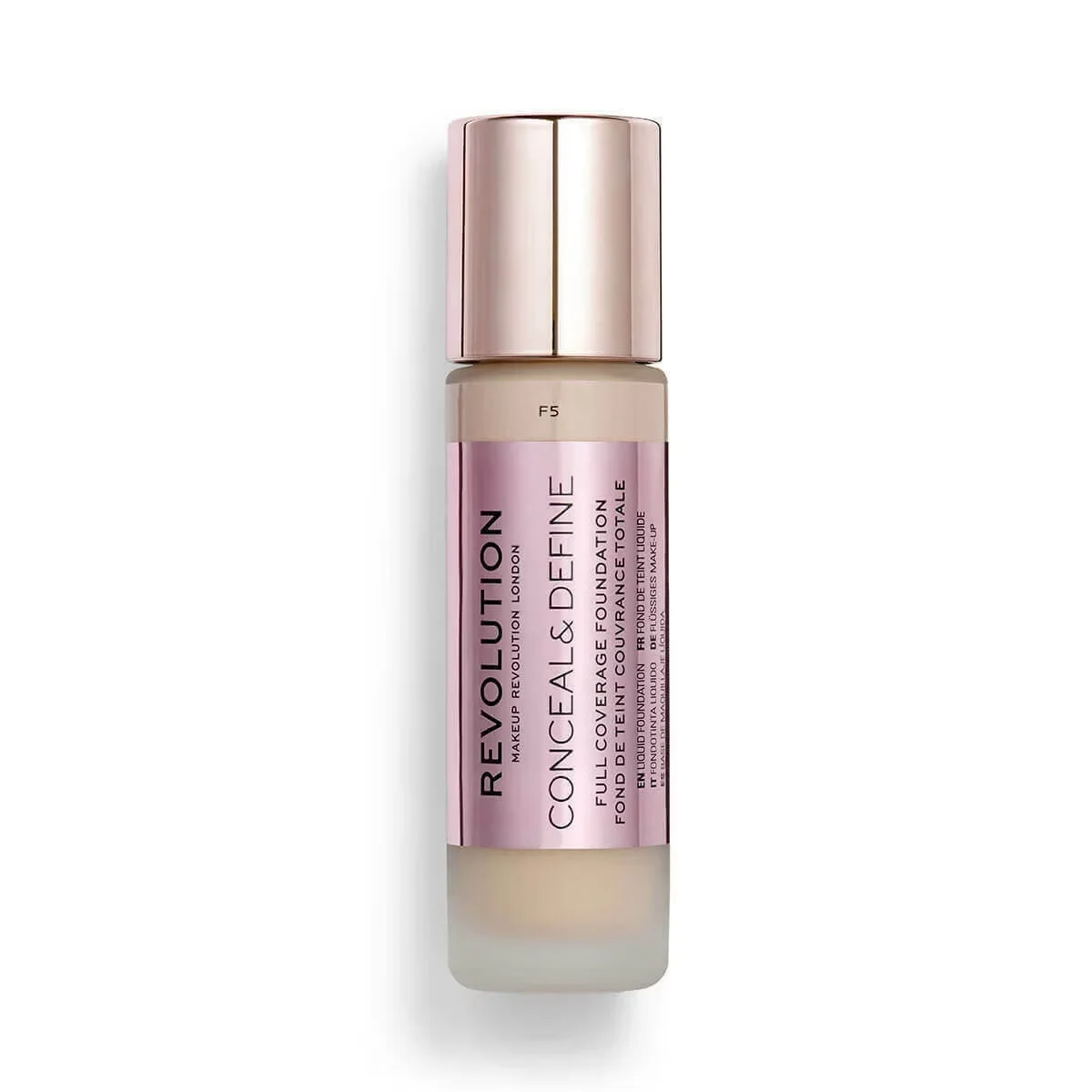 Revolution Conceal & Define Foundation F5