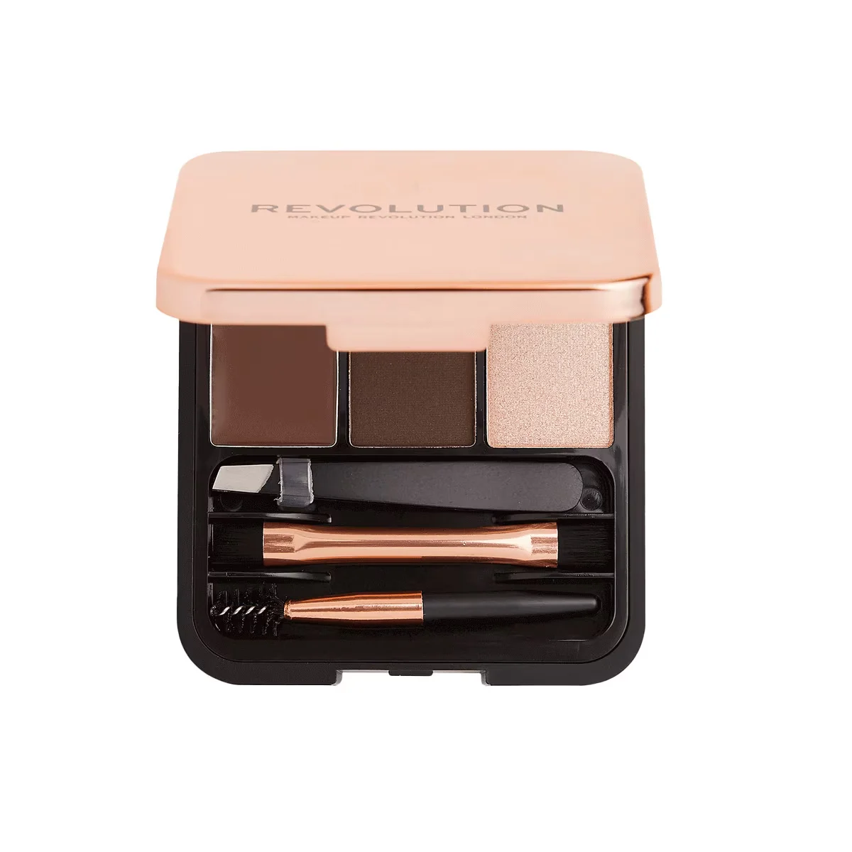Revolution Brow Sculpt Dark Eyebrow Kit