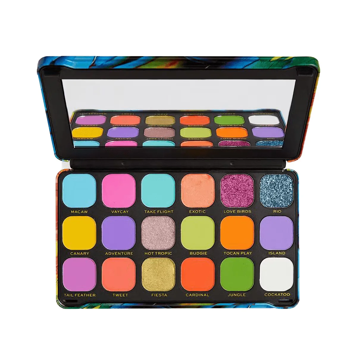 Revolution Forever Flawless Eyeshadow Palette Bird Of Paradise