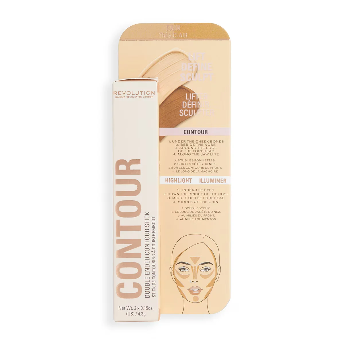 Revolution Fast Base Contour Stick Hell