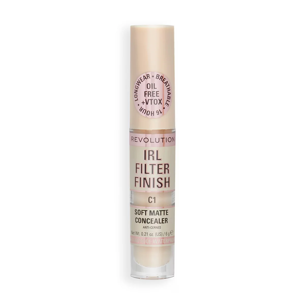 Revolution IRL Filter Finish Concealer C1 - Hohe Deckkraft &amp; Atmungsaktiv