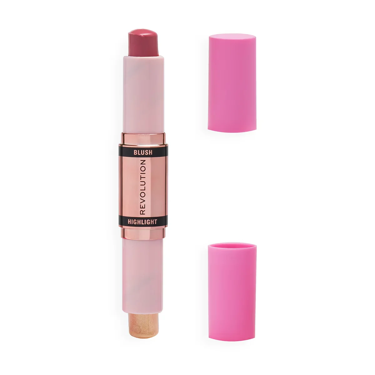 Revolution Blush &amp; Highlighter Stick Mauve Glow