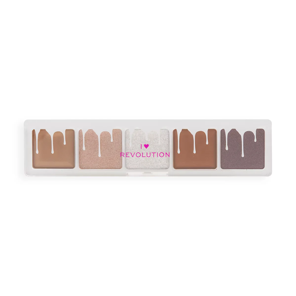 I Heart Revolution Mini Chocolate White Vanilla Cream Eyeshadow Palette