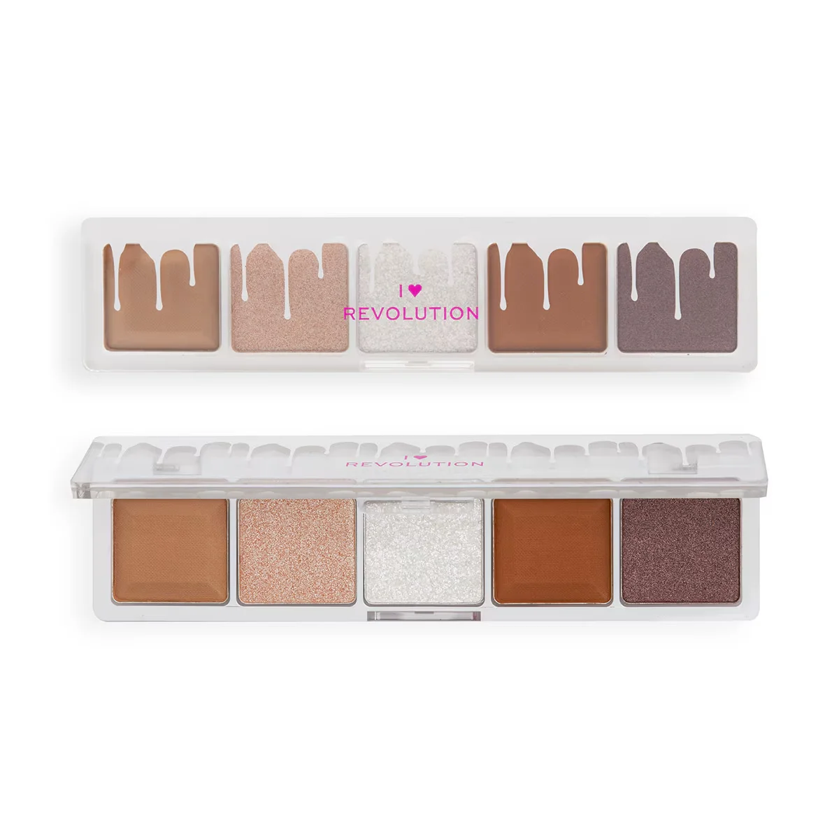 I Heart Revolution Mini Chocolate White Vanilla Cream Eyeshadow Palette
