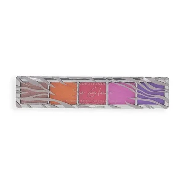 Revolution Pro Glam Palette Smokey Zebra Eyeshadow Palette 1 pcs