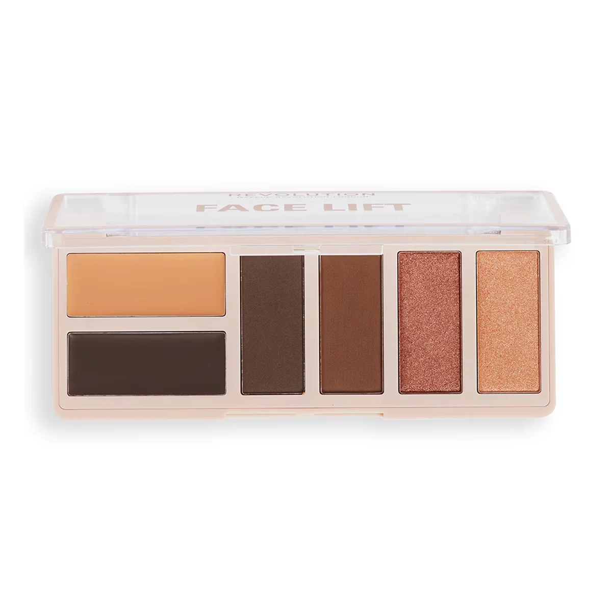Revolution Gesichts-Lift Palette - Tan bis Deep Kontur &amp; Highlight