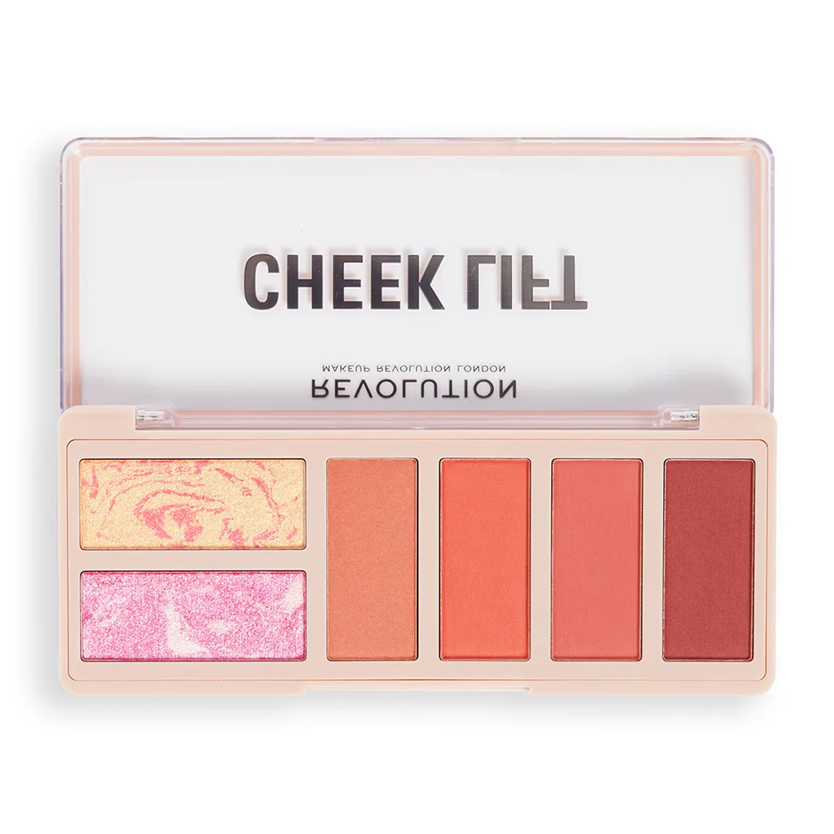 Revolution Cheek Lift Blush Palette Coral Dreaming