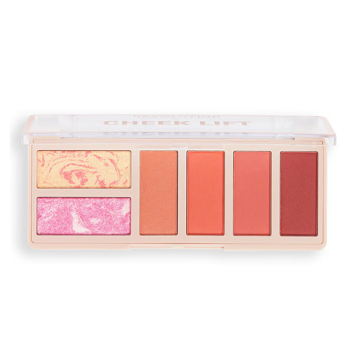 Revolution Wangenlift Rouge Palette - Korallen Traumglanz