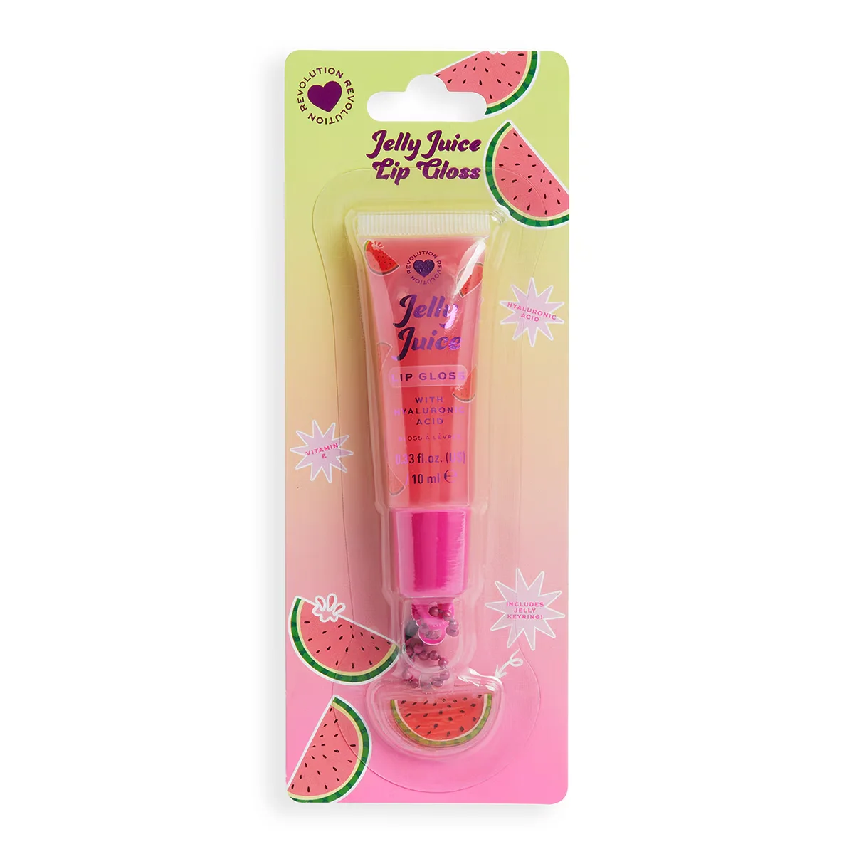 Блеск для губ I Heart Revolution Juicy Jelly Водmelon