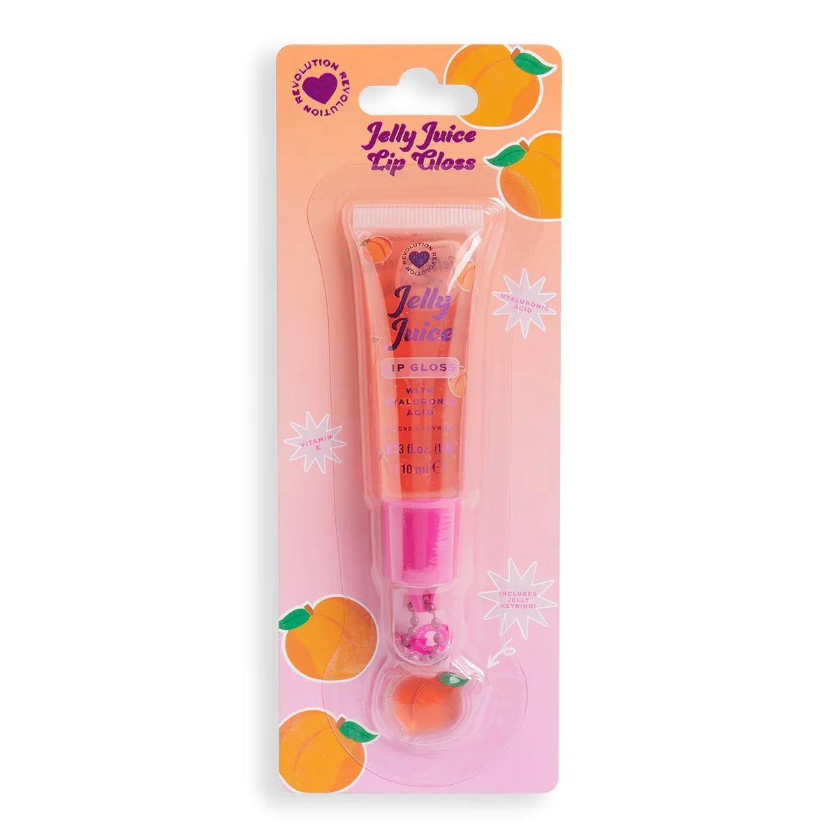 Глосс для губ I Heart Revolution Juicy Jelly Персик