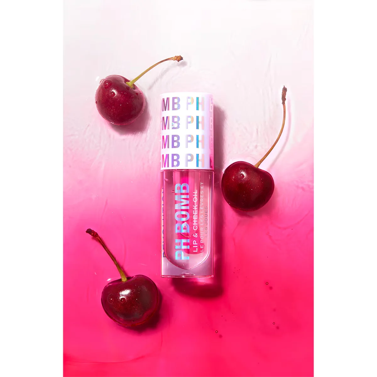 Revolution pH Bomb Lippen- und Wangenöl - Custom Pink Glow