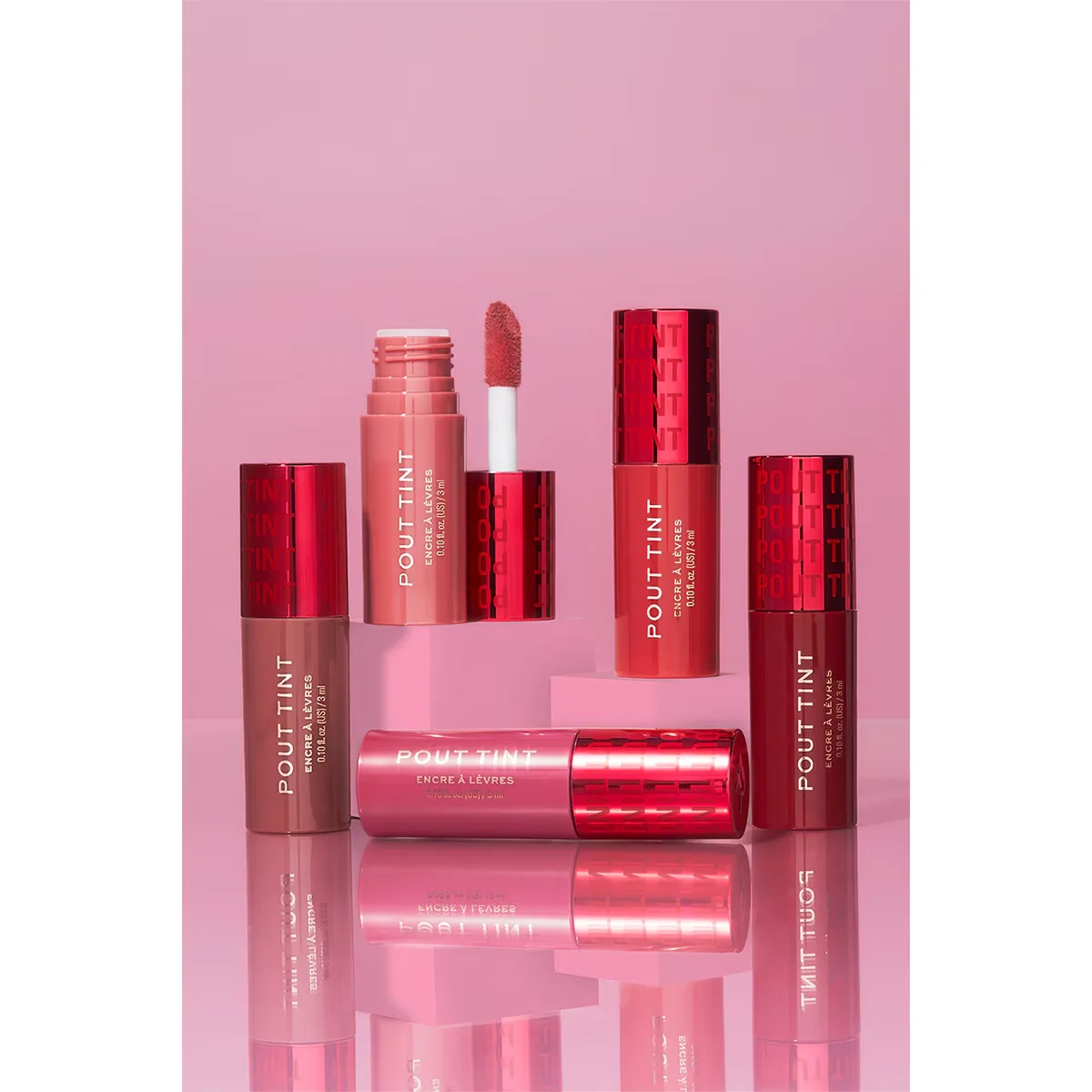 Revolution Pout Tint - Langanhaltende Nude Dreams Lippenfarbe