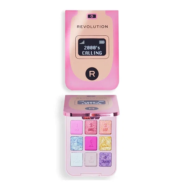 Revolution Y2 k Baby Flip Phone Eyeshadow Palette