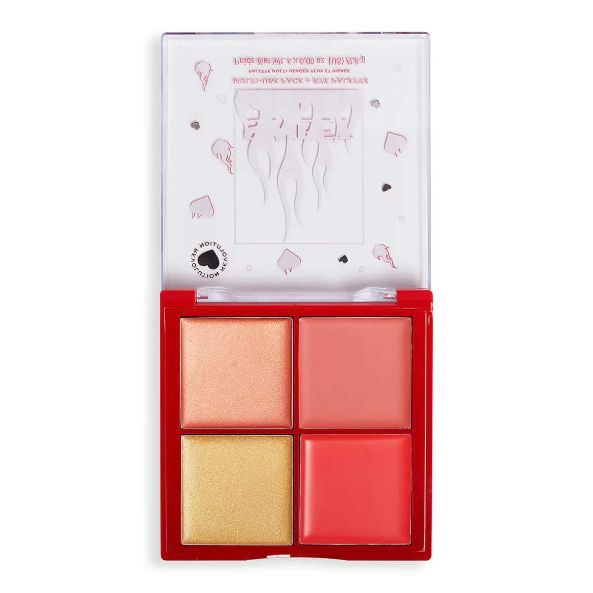 I Heart Revolution Sweet Chilli Cream Blush Quad