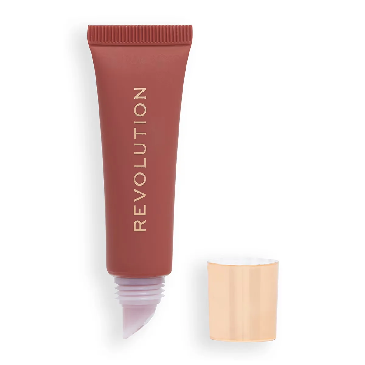 Revolution Juicy Peptide Lip Balm Nude Latte