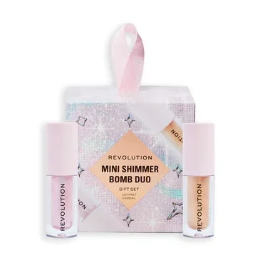 Revolution Mini Shimmer Bomb Lip Duo Set