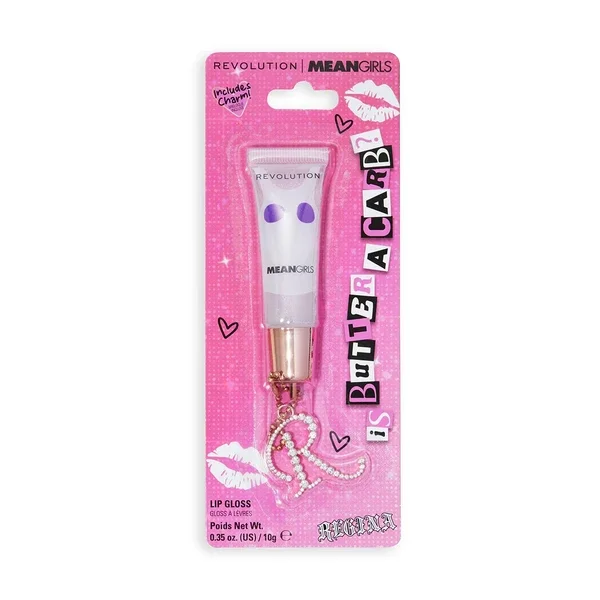 Revolution Mean Girls Lip Gloss Clear Shimmer