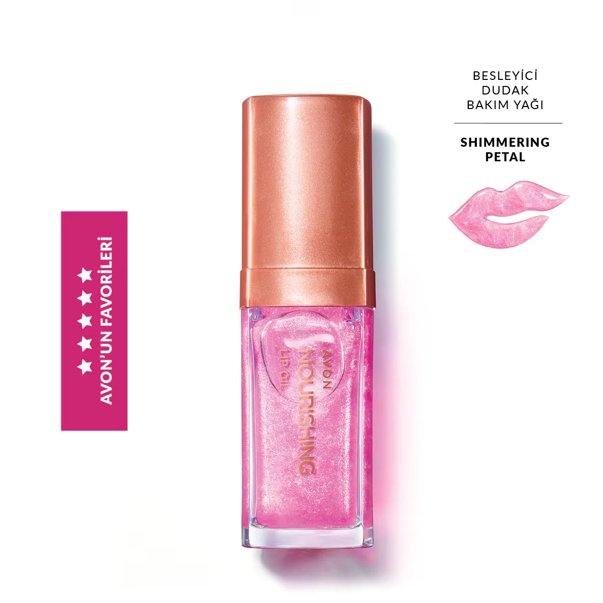 Avon True Lip Care Oil Shimmering Petal