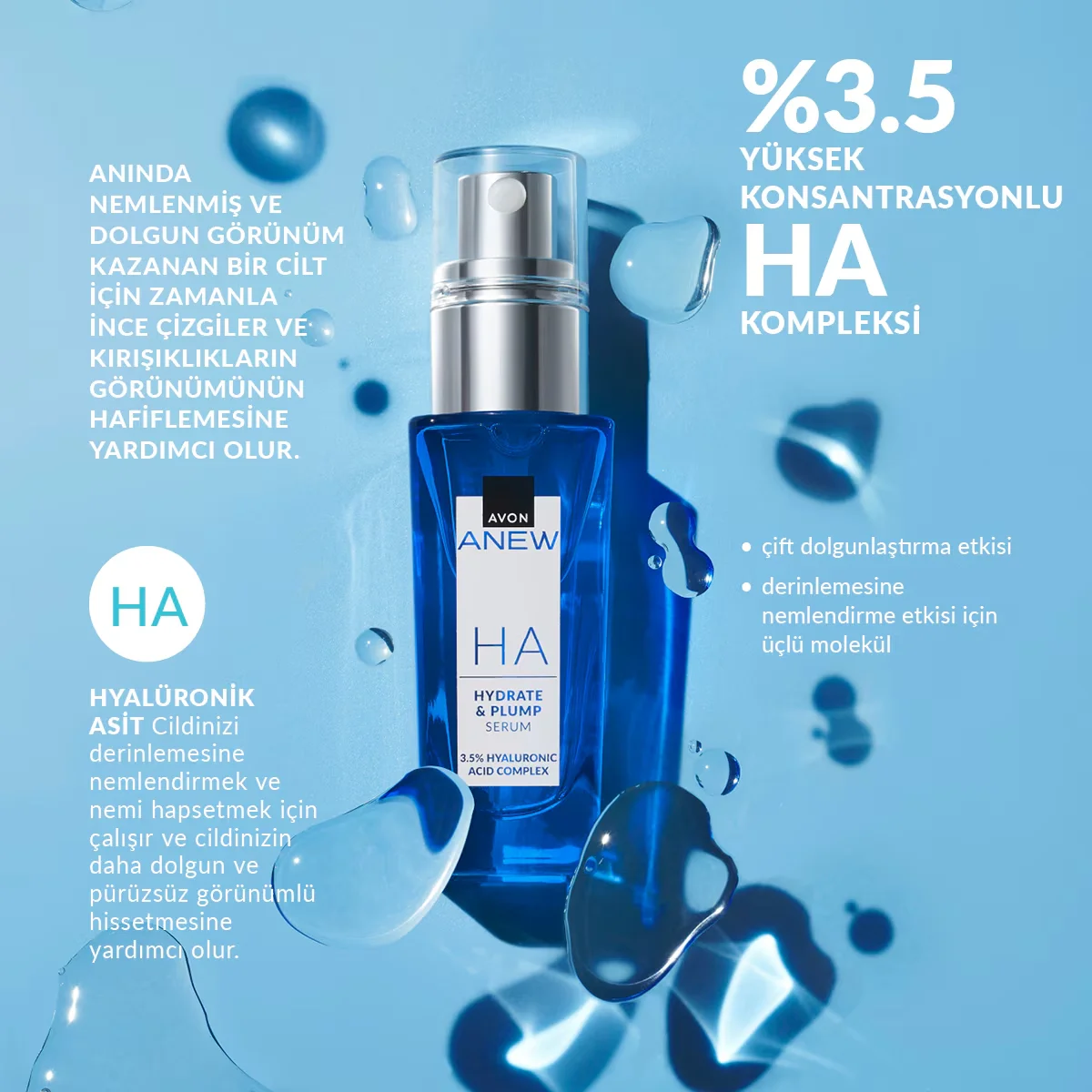 Avon Anew Hyaluronsäure Plump Serum 30ml