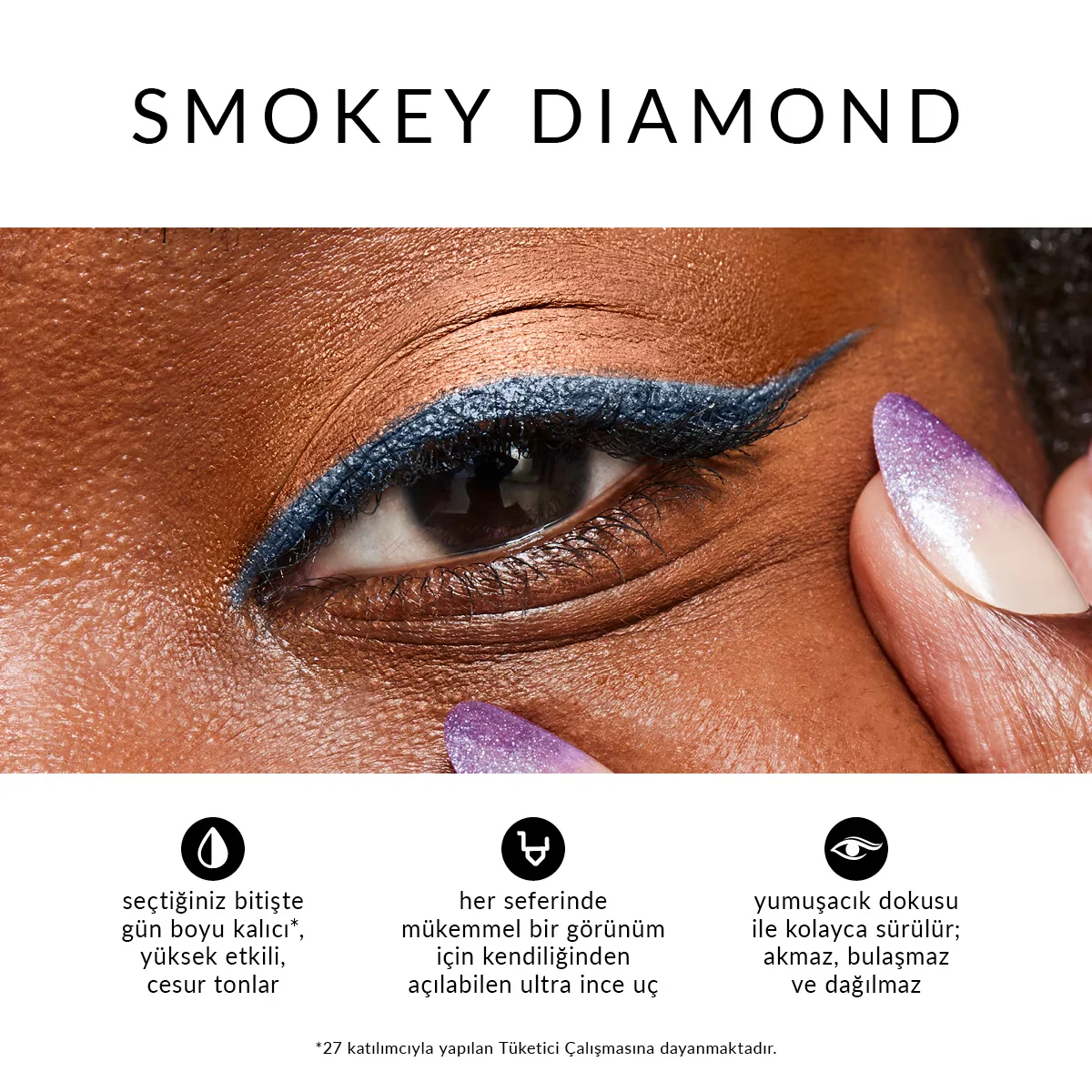 Avon Glimmerstick Lift Eye Pencil Smokey Diamond